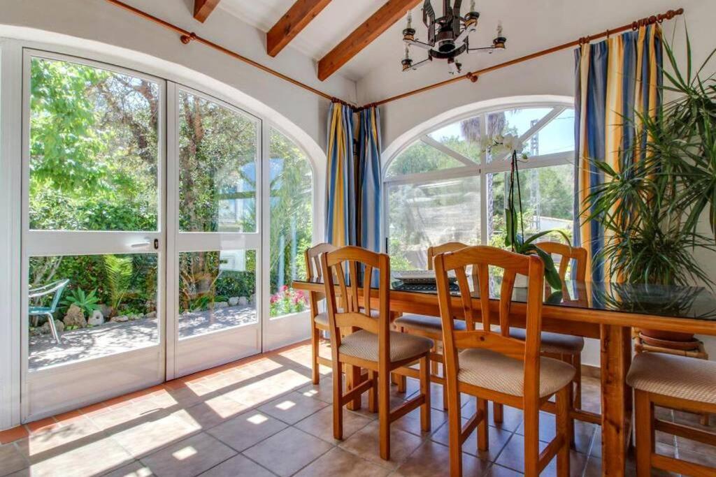 Villa Paradise Private Pool And Garden In A Natural Park For 9 Jávea Exterior foto